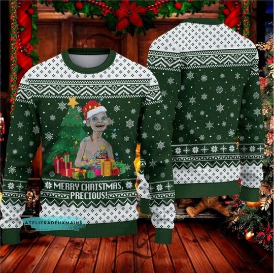 Discover My Precious Lotr Ugly Christmas Sweater