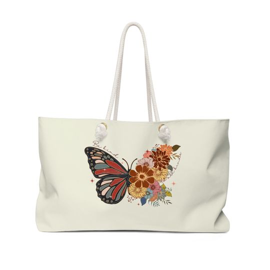 Discover Butterfly Weekender Bag