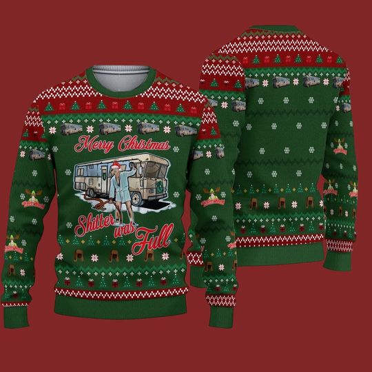 Discover Merry Christmas Shitters Full Ugly Sweater