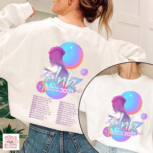 Discover P!nk 2023 Summer Carnival Tour Shirt