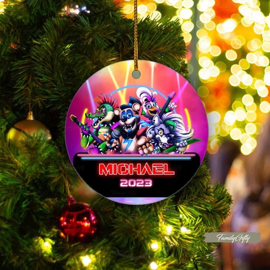 Discover Five Nights At Freddy Ornament, 2023 Ornaments, Christmas Ornament, Freddy Ornament