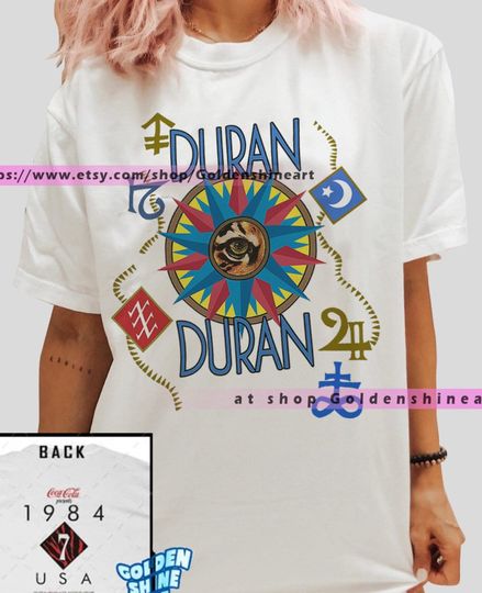 Discover Duran Duran Vintage T-shirt, 1984 Arena Tour