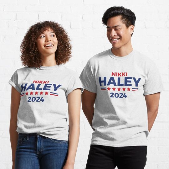 Discover Nikki Haley for President 2024 Campaign  Classic T-Shirt