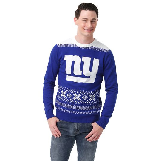 Discover NY Giants Football Christmas Ugly Sweater Sweatshirt