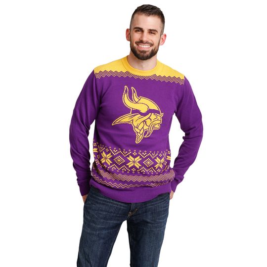 Discover Vikings Football Christmas Ugly Sweater Sweatshirt
