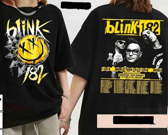 Discover B182 Band World Tour 2023-2024 T-Shirt