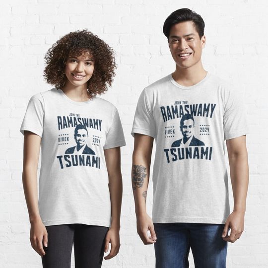 Discover Join the Ramaswamy Tsunami Vivek 2024 Essential T-Shirt