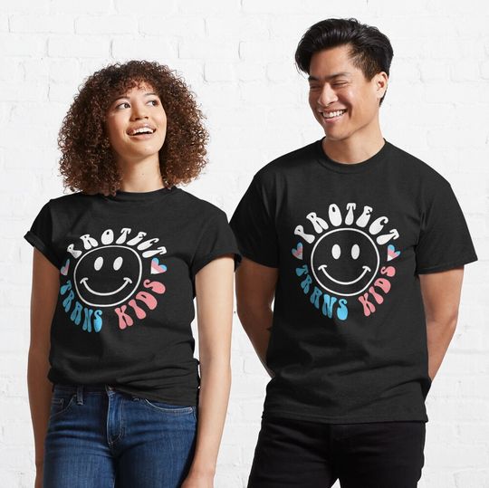 Discover Protect Trans Kids LGBT Support Classic T-Shirt