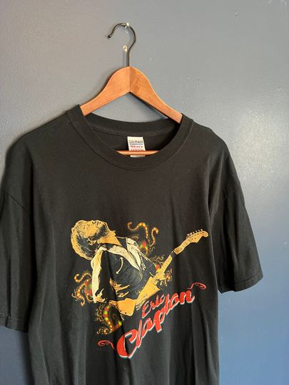 Discover Vintage Y2K Eric Clapton Guitar Band T Shirt Tee