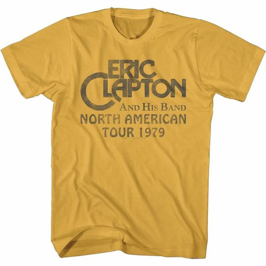 Discover Eric Clapton N. American '79 Ginger Adult T-Shirt
