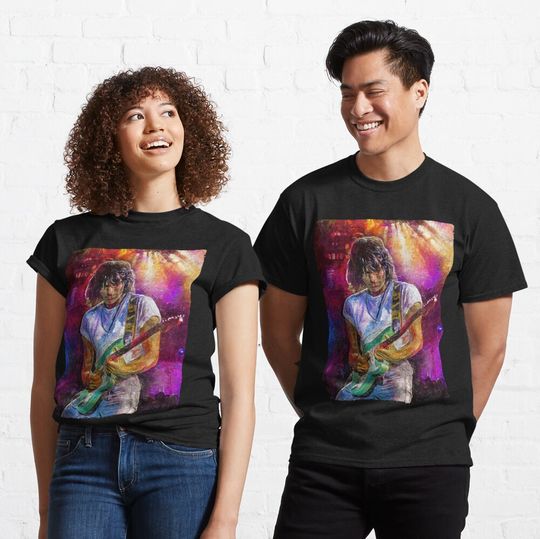 Discover Jeff Beck Art Classic T-Shirt