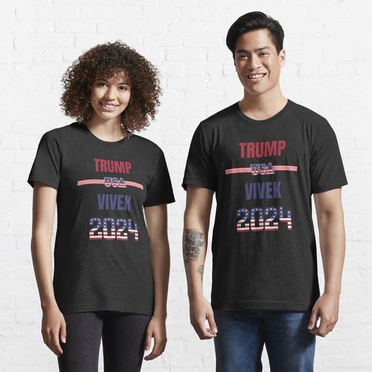 Discover Donald Trump Vivek Ramaswamy 2024 President Republican  Essential T-Shirt