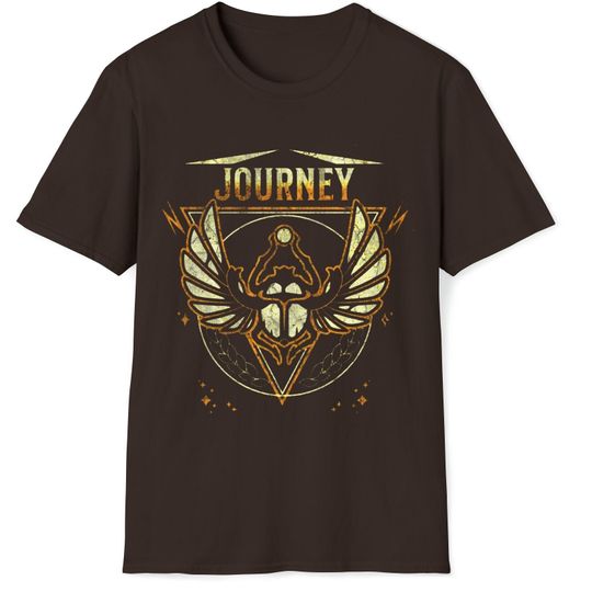 Discover Journey Band Unisex Softstyle T-Shirt