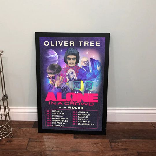 Discover Oliver Tree 2023-2024 Tour Poster