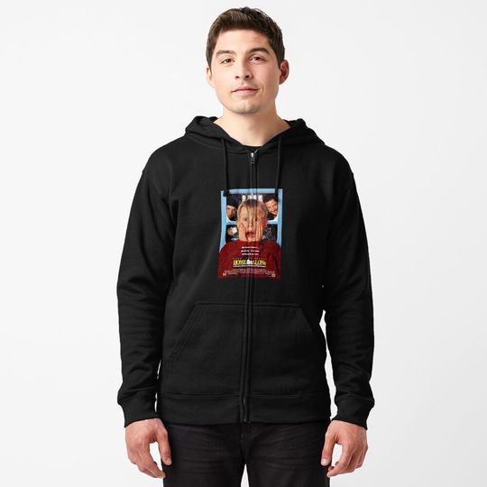Discover Kevin Mccalister Legend Zipped Hoodie