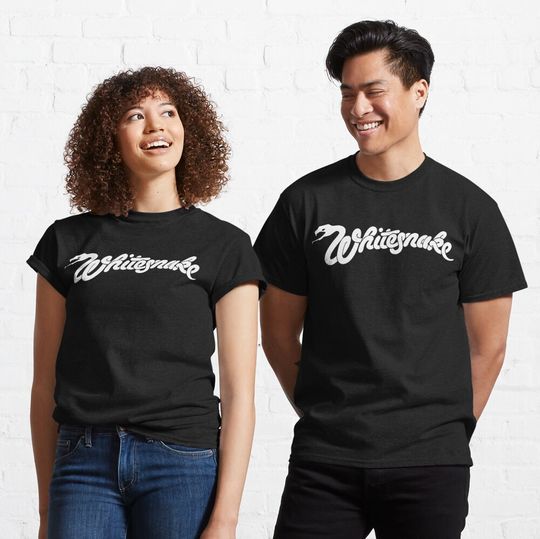 Discover Whitesnake Logo Essential Classic T-Shirt