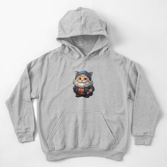 Discover Cute Christmas Cat Kids Pullover Hoodie