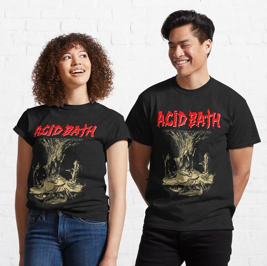 Discover Acid Bath Death Metal Rare Classic T-Shirt