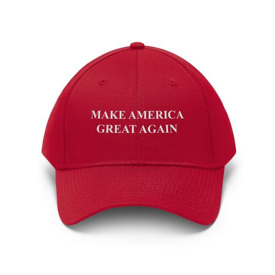 Discover MAGA Hat Unisex Twill Hat