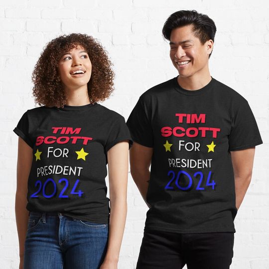 Discover Tim Scott for president 2024 Classic T-Shirt