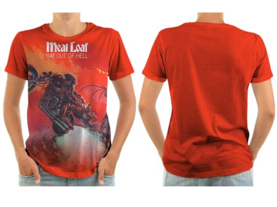 Discover Meat Loaf music vintage 3D Tshirt