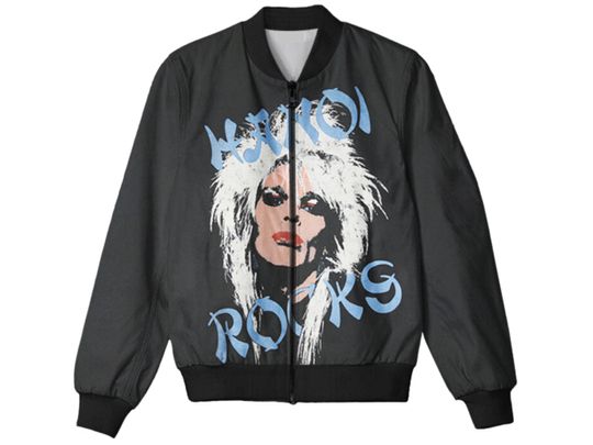Discover Bomber Jacket Inspired by Hanoi Rocks, the 70s, 80s, and 90s Rock Legends