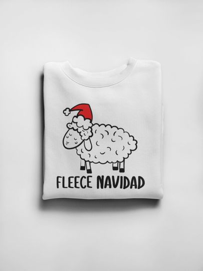 Discover Fleece Navidad Unisex Crewneck