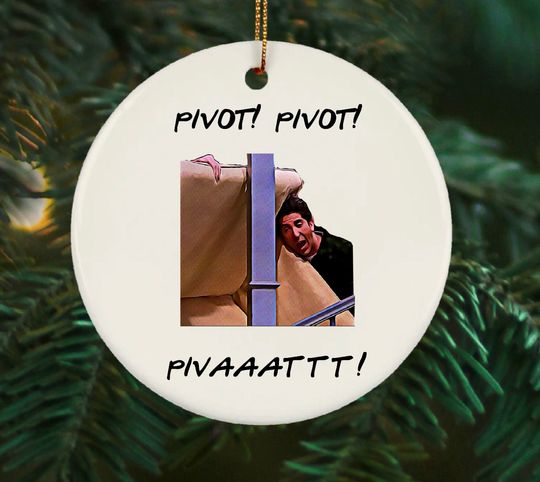 Discover Pivot! Ross Friends Tv Series Ornament, Chandler Shut Up Keepsake