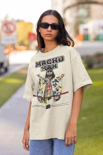 Discover Macho Man(Vintage Style)Tee