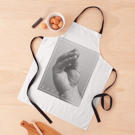 Discover Gabagool Italian Hand Kitchen Apron
