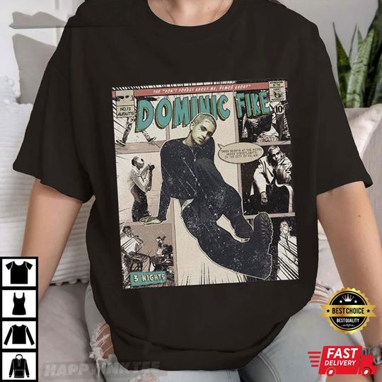 Discover Dominic Fike Comic Demos Album T-Shirt - Dominic Fike Shirt