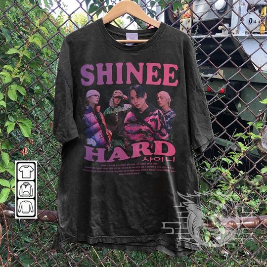 Discover Shinee Kpop Shirt, Hard Album Tee v5, Shawol Tee, Onew Key Minho Taemin Tee