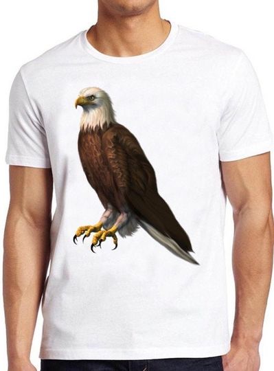 Discover Bald Eagle T Shirt Bird Wild Life Cool Gift Tee