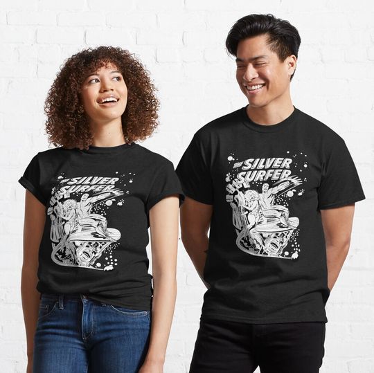 Discover Silver surfer Classic T-Shirt
