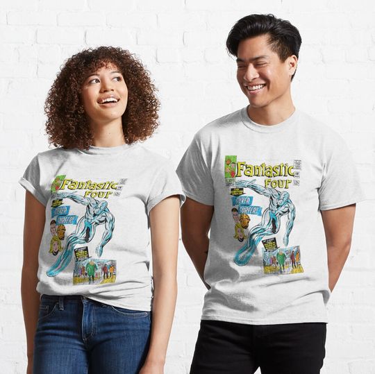 Discover Silver Surfer T-ShirtFantastic Four Vintage Silver Surfer