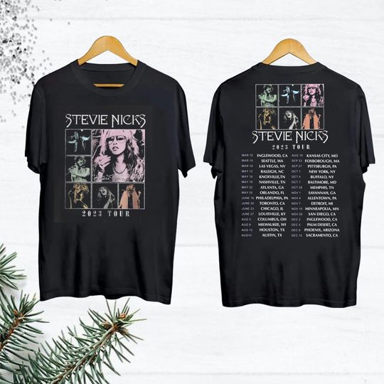 Discover 90s Vintage Stevie Nicks T-Shirt, 2023 Stevie Nicks Live In Concert T-Shirt