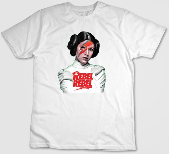 Discover Princess Leia Movie Character, Rebel Alliance's 3/4 Short Sleeve