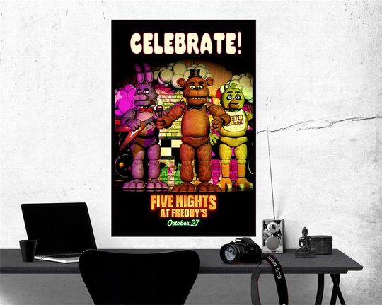 Discover Five Nights At Freddy's Movie Poster 2023, Room Decor, Home Decor