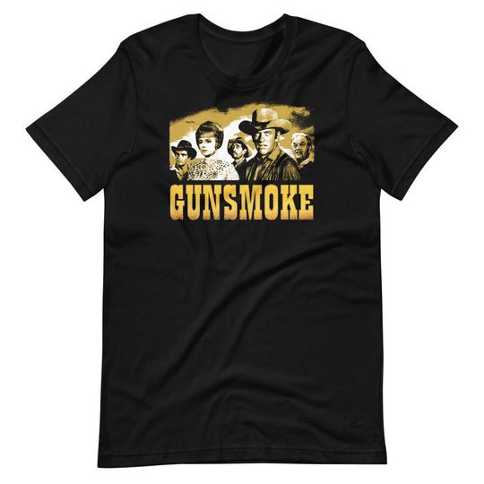 Discover GUNSMOKE TV Show Fan Art Graphic Tee