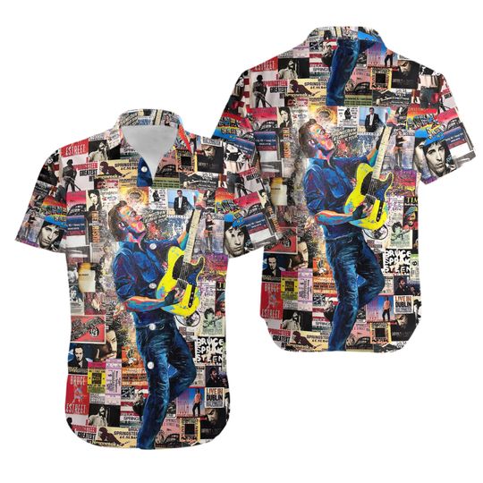 Discover Bruce Springsteen Hawaiian Shirt