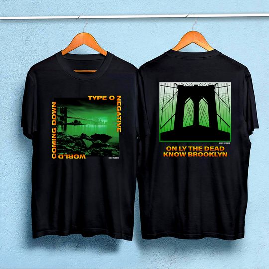 Discover Type O Negative World Coming Down 1999 Tour T-Shirt