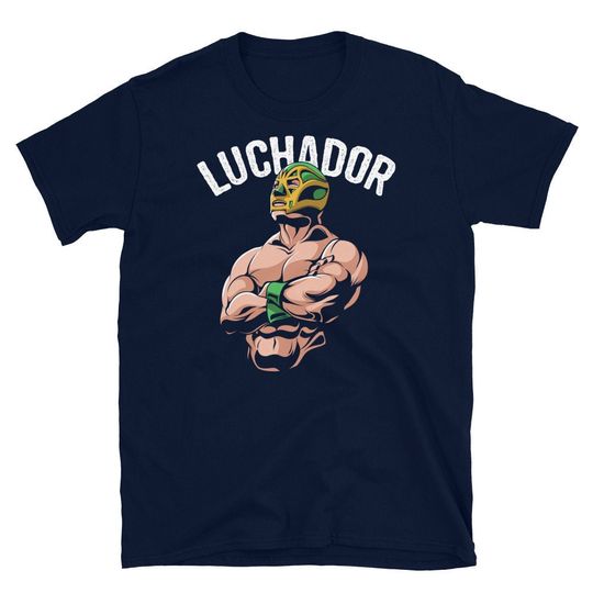 Discover Mexico Wrestling Lucha Libre Luchador Short-Sleeve Unisex T-Shirt