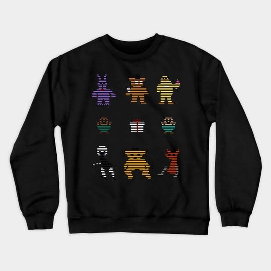 Discover FNAF Sprites Five Nights At Freddys Sweatshirt
