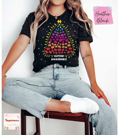Discover Autism Christmas Shirt Collection