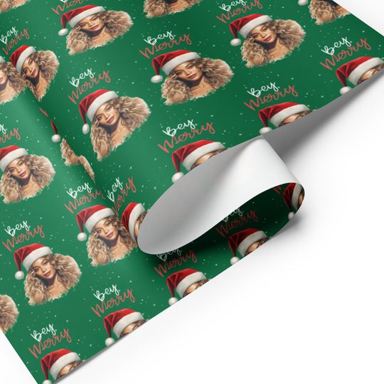 Discover Beyonce Inspired Christmas Wrapping Paper