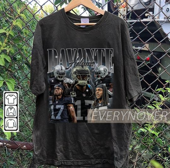 Discover Vintage Davante Adams Shirt, Football shirt, Classic 90s Graphic Tee
