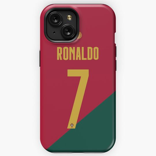 Discover Cristiano Ronaldo Jersey iPhone Case