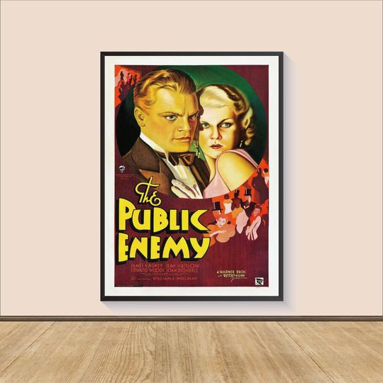 Discover The Public Enemy Vintage Movie Poster