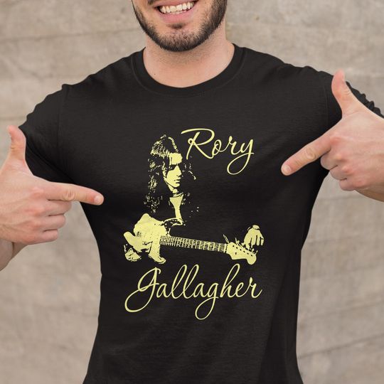 Discover Rory Gallagher Mr BLues Jazz Legend Unisex T-Shirt