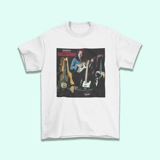 Discover Rory Gallagher Guitar Poster Style Unisex T-Shirt